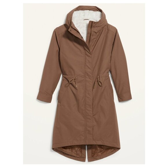 Old Navy Water-Resistant Faux-Fur Lined Hooded Jacket - Picture 2 of 10